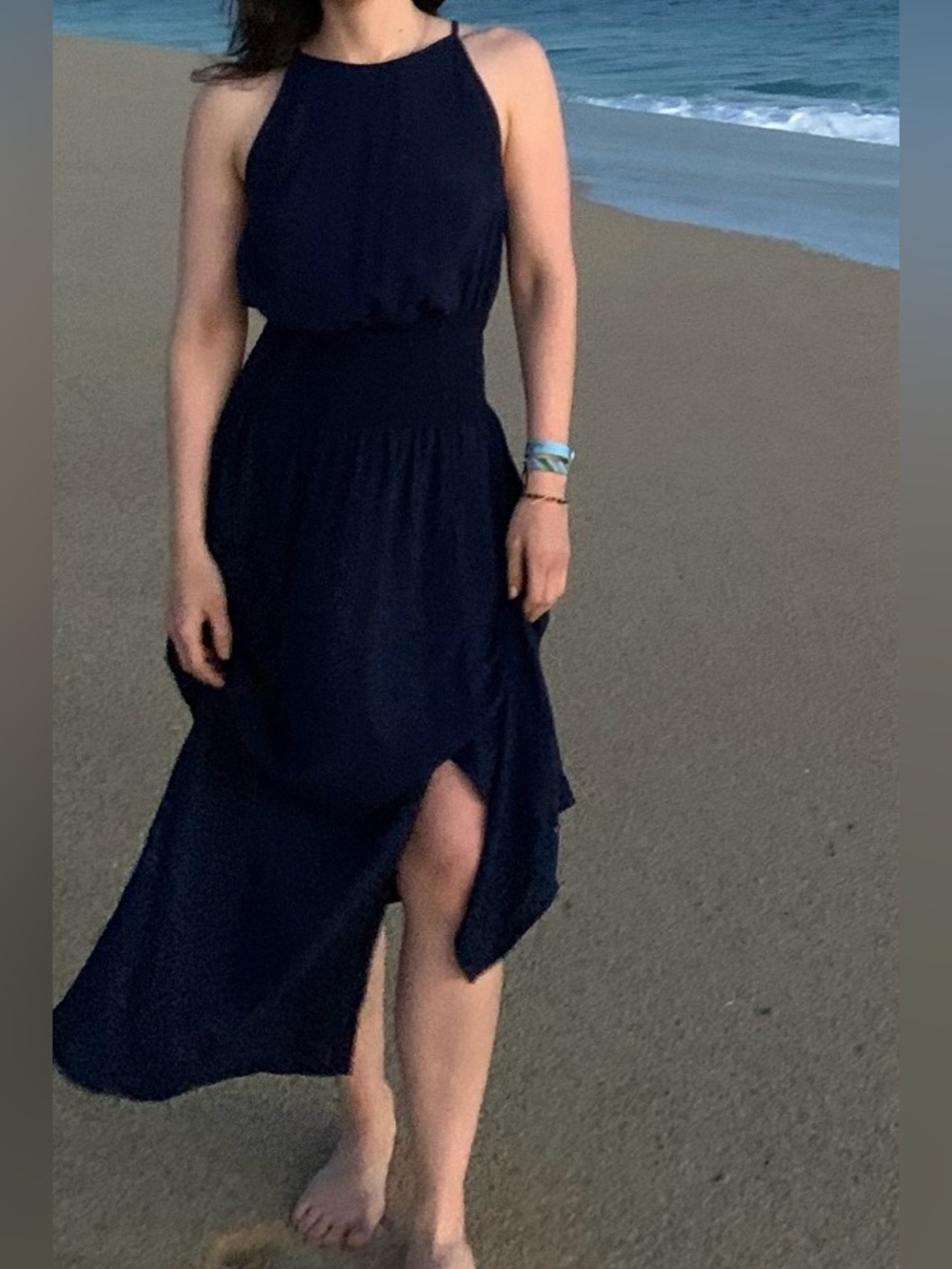Roxy Navy Blue Maxi Dress